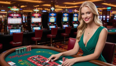 Imagem promocional da plataforma oficial do cassino